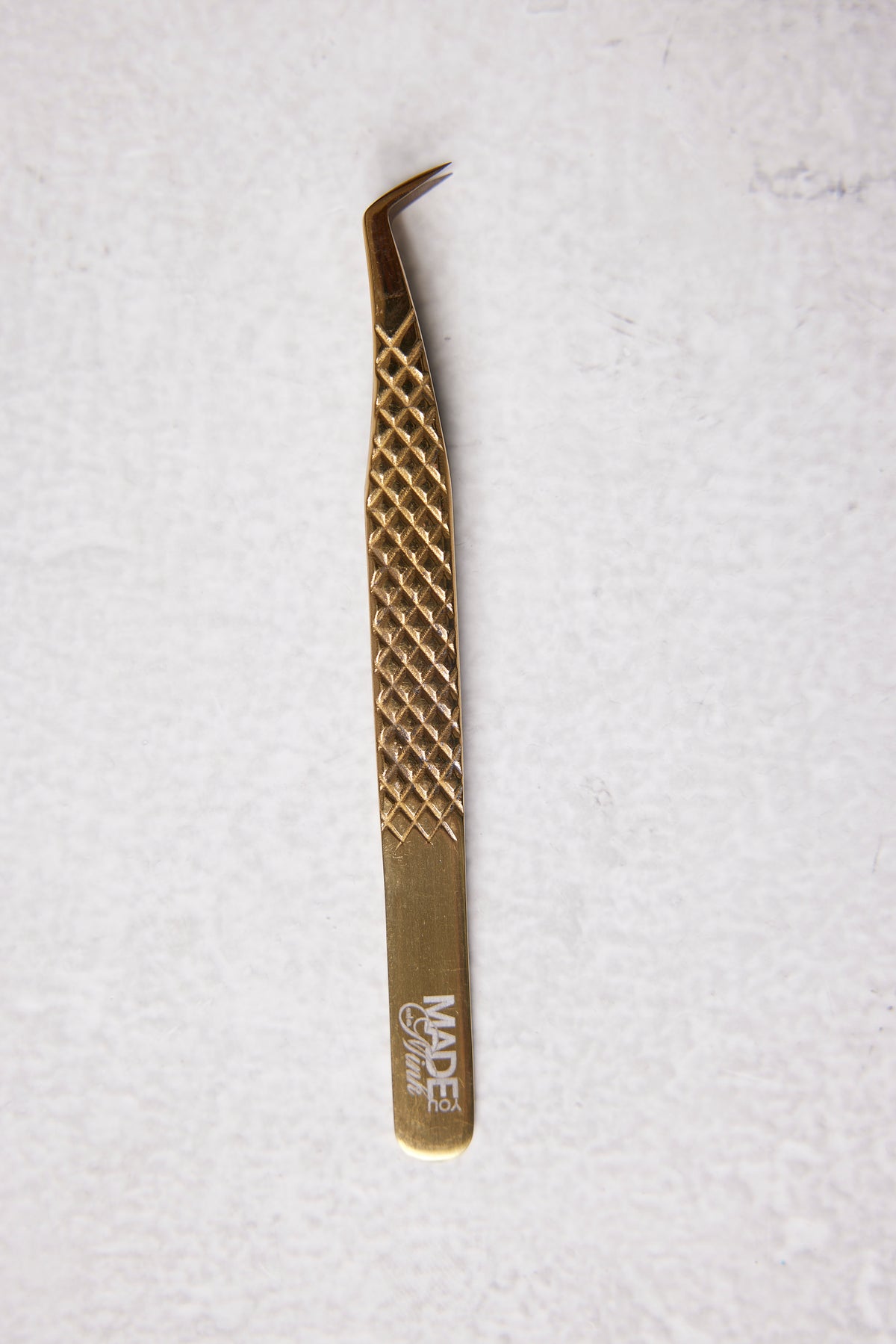Gold Fiber Tip Tweezer